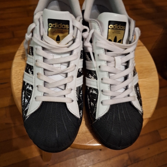 Adidas Superstar Core Black Footwear White. - Picture 4 of 6